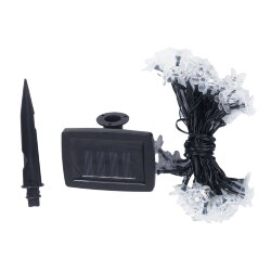 USL-S-137-PT5000 SAKURA Садовая гирлянда на солнечной батарее Сакура, 50 светодиодов, Разноцветный свет, 1xАА Ni-Mh аккумулятор в-к, IP44, TM Uniel