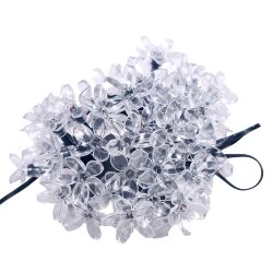 USL-S-137-PT5000 SAKURA Садовая гирлянда на солнечной батарее Сакура, 50 светодиодов, Разноцветный свет, 1xАА Ni-Mh аккумулятор в-к, IP44, TM Uniel