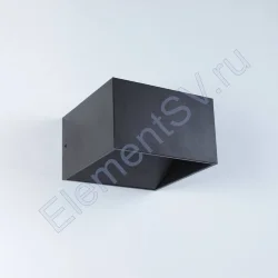 Светильник настенный светодиодный JH-BD-B03 DHL25 (220V, 7W, черный корпус, warm white)