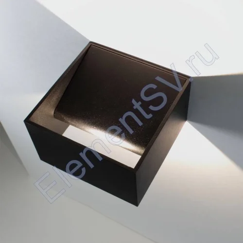 Светильник настенный светодиодный JH-BD-B03 DHL25 (220V, 7W, черный корпус, warm white) - фото 4.