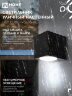 Светильник уличный настенный односторонний НБУ CUBE-1хGU10-BL алюминиевый черный IP54 IN HOME - Фото 5