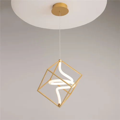 Подвесной светильник Membrane 3000К 11Вт (Латунь) - фото 4