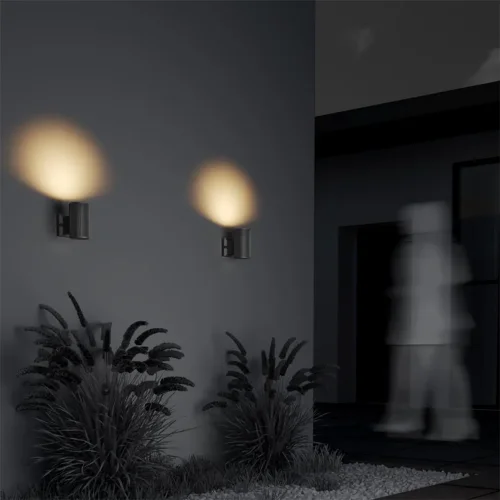 Настенный светильник (бра) Rando E27х1 60Вт IP 54 (Серый) - фото 10