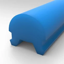 Светорассеивающий силиконовый профиль SK22 (12mm, blue)