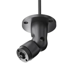 Шарнирное основание для накладного монтажа системы Shelf с вводом питания (Черный)