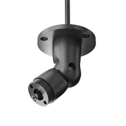 Шарнирное основание для накладного монтажа системы Shelf с вводом питания (Черный) C027CS-P-B