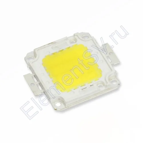 Светодиодная матрица COB D534 (30W, 30-32V, day white) - фото.