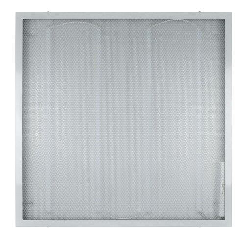 ULP-Q105 6060-45W-DW WHITE Светильник светодиодный потолочный универсальный, Дневной свет 6500K, Рассеиватель призма, Встроенный и-п, Корпус белый. - фото 1