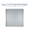 ULP-Q105 6060-45W-DW WHITE Светильник светодиодный потолочный универсальный, Дневной свет 6500K, Рассеиватель призма, Встроенный и-п, Корпус белый. - фото 5