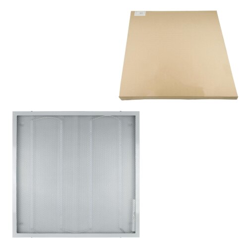 ULP-Q105 6060-45W-DW WHITE Светильник светодиодный потолочный универсальный, Дневной свет 6500K, Рассеиватель призма, Встроенный и-п, Корпус белый. - фото 9