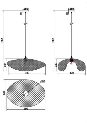 Подвесной светильник Freya FR5243PL-01BR9 (Черный) - фото 12