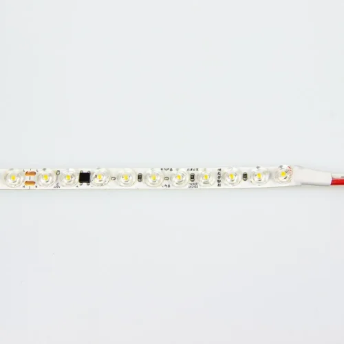 Светодиодная лента линзованная 220VAC 2835 100led/m, 12W/m, day white, A116, nano IP53, со скотчем - фото III