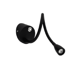 Светильник настенный WL BED черный, диммируемый, BQ003103-A-3-DIM-BL-WW 005534