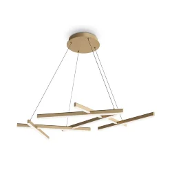 Подвесной светильник Line 2600-3500К 80Вт (Золото)