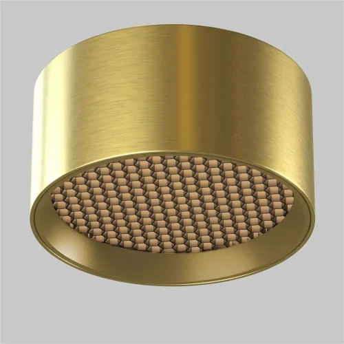 Потолочный светильник Glare 3000К 7Вт 30° IP 44 (Латунь) - фото 5