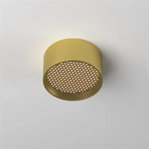 Потолочный светильник Glare 3000К 7Вт 30° IP 44 (Латунь) - фото 6