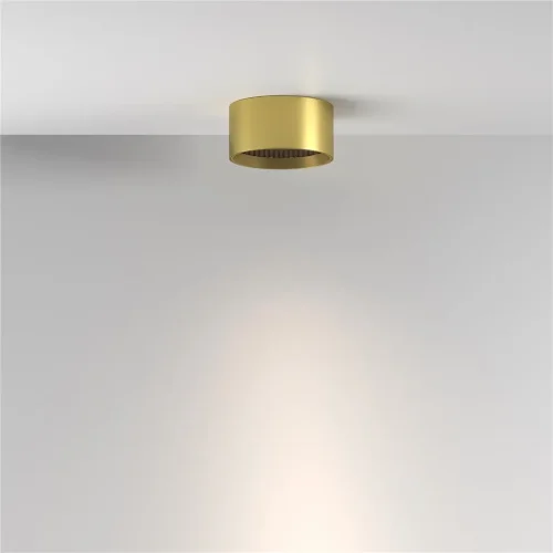Потолочный светильник Блик / Glare 7 Вт 3000 К 30° IP 44 (Латунь) C122CL-L7-3K-BS - фото 4