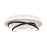 Потолочный светильник FR6089CL-L120WB Спираль / Spiral 106 Вт LED с пультом ДУ (Бело-черный) FR6089CL-L120WB - фото 10