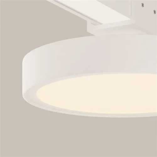 Уличный трековый светильник Зон / Zon IP Elasity IP 3000К 12Вт 110° Белый (Белый) O-TR01-1-F-12WW3K - фото 8