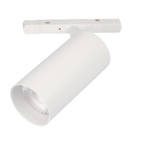 ULB-M60-24W-4000K-35 WHITE Светильник-прожектор светодиодный трековый, Для магнитного шинопровода, 900 Лм, Белый свет 4000К, Белый - фото 2