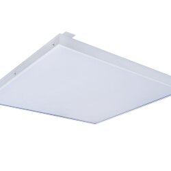 Универсальный офисный светодиодный светильник Грильято 60 Вт IP20 580x580x40 мм 3000K Опал