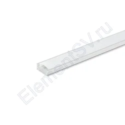 Алюминиевый профиль 551 (2000х16.8х7.3мм с рассеивателем)