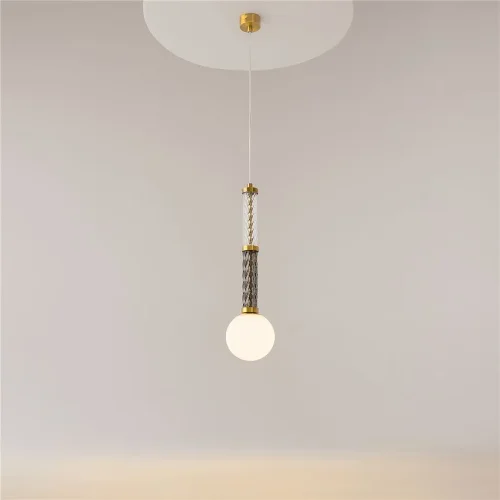 Подвесной светильник Teatro G9х1 (Латунь) - фото 9