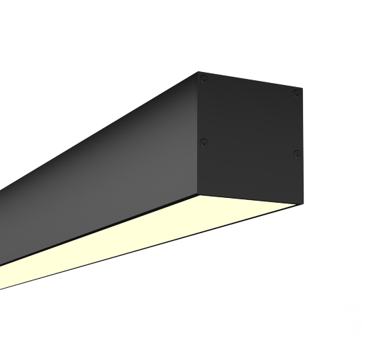 Линейный светильник LINE5050П БЕЗ БП (RAL9005/750mm/LT70 — 3K/23W) - фото 1