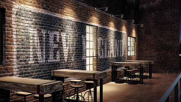 Светильник светодиодный, темно-серый, 20Вт, IP65, 3000К, W-1677-20-GR-WW. Фото 2