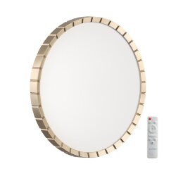 Настенно-потолочный светильник «Sonex» 7648/EL, серия: ATABI GOLD (накладной) - Беспроводной пульт ДУ