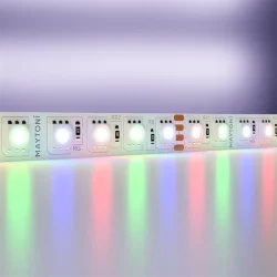 Светодиодная лента 24В 5050 21Вт/м Цветная (RGB) 5м IP20 (Белый) 20037