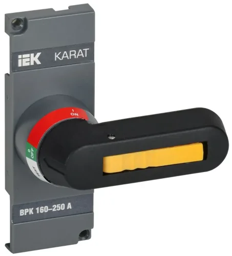 Рукоятка прямого управления ВРК 160-250А KARAT IEK KA-VR10D-RY-0160-0250 - фото