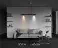 Светильник Фокус / Focus Led для системы освещения Axity 3000/6000К 5Вт 36° (Черный) C103CL-5W3-6K-B - фото 10