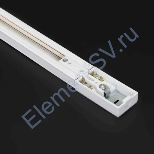 Трек для спотов 3L 1м NX33 (Евро, 3 провода, белый) - фото 2.