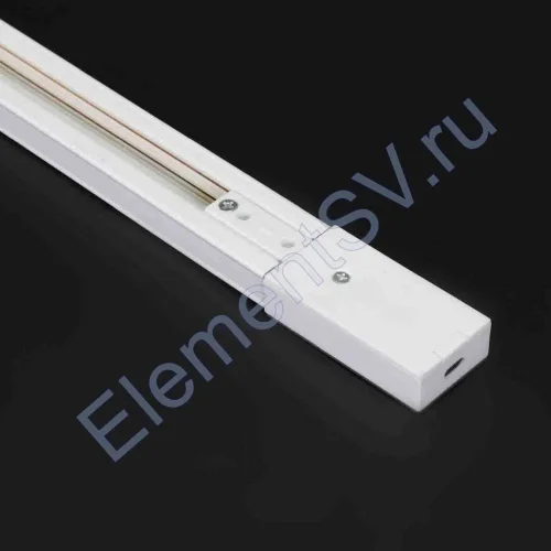 Трек для спотов 3L 1м NX33 (Евро, 3 провода, белый) - фото 3.