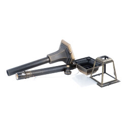 UUL-A01T 60W-E27 IP44 BRONZE Светильник уличный, под лампу Е27, Архитектурный напольный, Цвет корпуса бронзовый, TM Uniel