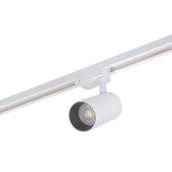 Трековый светильник IP 20, 24 Вт, LED 4000, белый, алюминий, Denkirs DK6040-WH