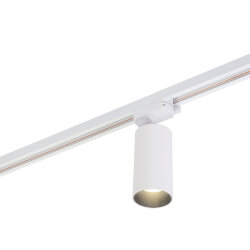 Трековый светильник IP 20, 24 Вт, LED 4000, белый, алюминий, Denkirs DK6040-WH