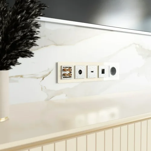 Акустическая розетка (Hammaer серебряный) W1285006 - фото 3