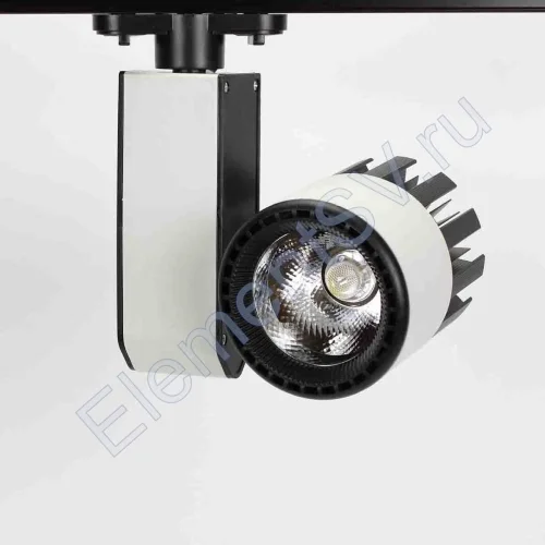 Светодиодный светильник трековый GDD-145 3L 3X19 (30W, White) - фото.