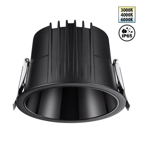 Встраиваемый светодиодный светильник с переключателем цветовой температуры «Novotech» 359429, серия: LANG. Фото 1.