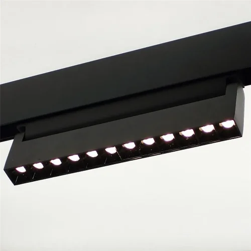 Светодиодный светильник трековый магнитный 20мм JH-ZD12C MX48 (12W, 48V, warm white) - фото II