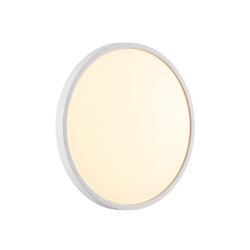 Настенно-потолочный светильник «Sonex» 7659/24L, серия: ALFA WHITE (накладной) - Переключатель цветовой температуры 3000/4000К