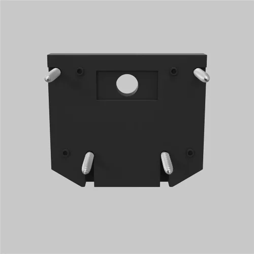 Торцевая заглушка для демпферного шинопровода, черная, 1шт. (Черный) - фото 2