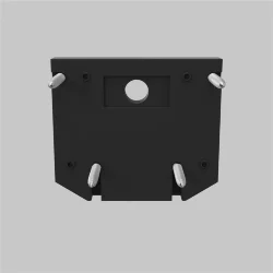 Торцевая заглушка для демпферного шинопровода, черная, 1шт. (Черный)