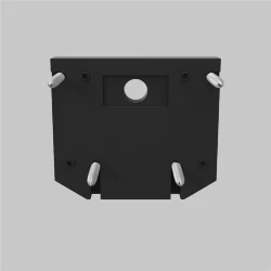 Торцевая заглушка для демпферного шинопровода, черная, 1шт. (Черный) TRA034D-EC-422B