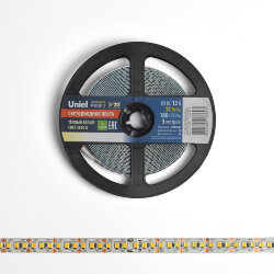 ULS-M16-2835-180LED-m-10mm-IP20-DC12V-17W-m-5M-3000K PROFI Гибкая светодиодная лента на самоклеящейся основе, Катушка 5м, в герметичной упаковке, Теплый белый свет3000К