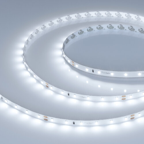 Светодиодная лента UL-A60-8mm 24V White6000 (4.8 W/m, IP20, 5m) (Arlight, 7 лет) - фото 1