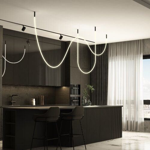 Гибкий неон 336Led 12W IP20 3000K Full light круглый теплый белый, 3 м - Фото 5