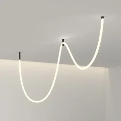 Гибкий неон 336Led 12W IP20 3000K Full light круглый теплый белый, 3 м 24V 12W 336Led 2835 IP20 (065972)